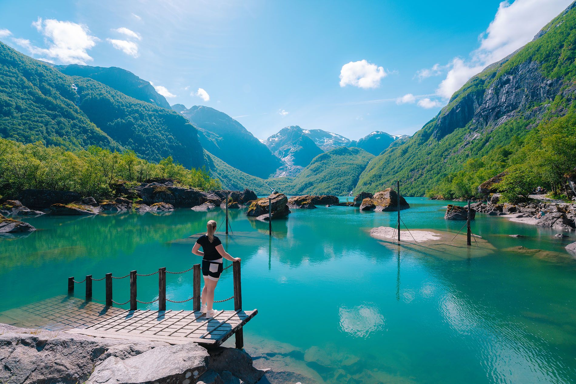 Bondhus Glacier Lake