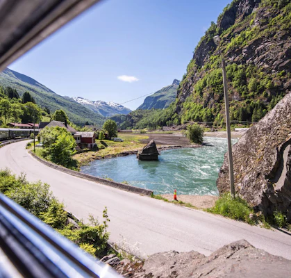 Flåmsbanen in summer